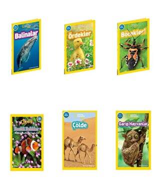 National Geographic Kids Okul Öncesi Serisi 6 Kitap - 1