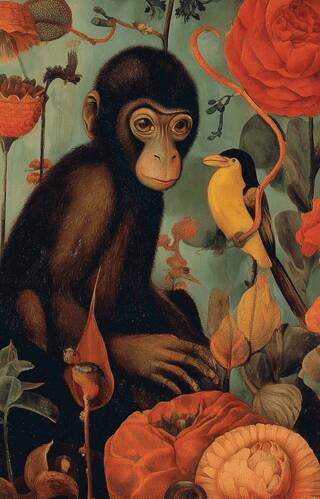 Nesin Defter Çizgisiz - Frida Tarzında - 1