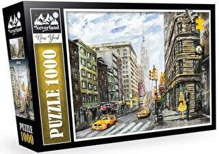 Neverland Puzzle New York 1000 Parça - 1