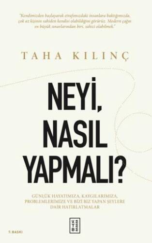 Neyi, Nasıl Yapmalı? - 1