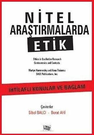 Nitel Araştırmalarda Etik - 1