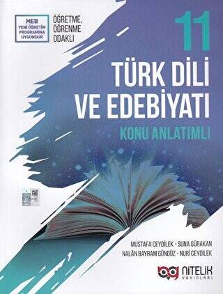 Nitelik 11. Sınıf Türk Dili Ve Edebiyatı Konu Anlatımlı - 1