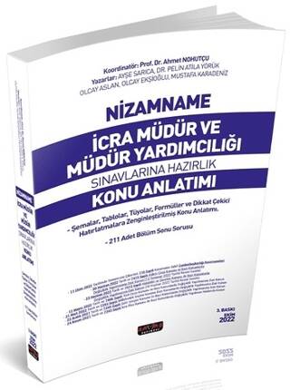 Nizamname İcra Müdür ve Müdür Yardımcılığı Konu Anlatımı - 1