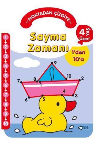 Noktadan Çizgiye Sayma Zamanı 1`den 10`a - 1