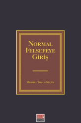 Normal Felsefeye Giriş - Maarif Mektepleri