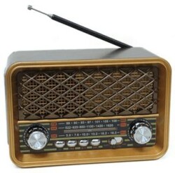 Nostaljik Şarjlı Radyo - C1225 - Crownwell