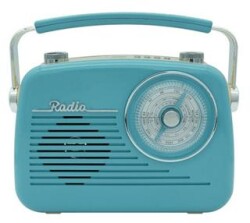 Nostaljik Taşınabilir Şarjlı Radyo - C1377 - Crownwell