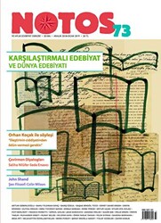 Notos Öykü İki Aylık Edebiyat Dergisi Sayı: 73 Aralık-Ocak 2018 - 1