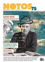 Notos Öykü İki Aylık Edebiyat Dergisi Sayı: 75 Nisan-Mayıs 2019 - 1
