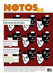 Notos Öykü İki Aylık Edebiyat Dergisi Sayı: 80 Şubat - Mart 2020 - 1