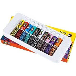 Nova Color Akrilik Boya Tüp 10lu 7 Gr - 1