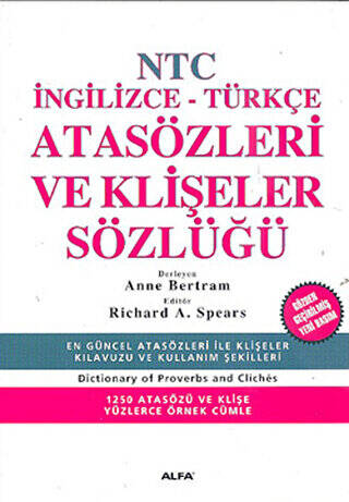 NTC İngilizce - Türkçe Atasözleri ve Klişeler Sözlüğü - 1