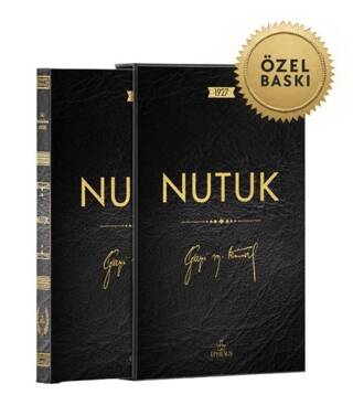 Nutuk Özel Deri Ciltli ve Kutulu - 1