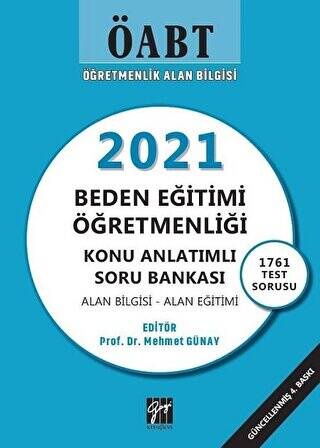 ÖABT 2021 Beden Eğitimi Öğretmenliği Konu Anlatımlı Soru Bankası - 1