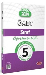 ÖABT 2024 Sınıf Öğretmenliği Tamamı Çözümlü 5 Deneme Sınavı - 1