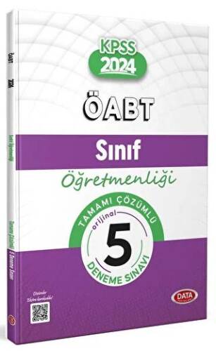 ÖABT 2024 Sınıf Öğretmenliği Tamamı Çözümlü 5 Deneme Sınavı - 1