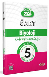 ÖABT 2024 Biyoloji Öğretmenliği Tamamı Çözümlü 5 Deneme Sınavı - 1