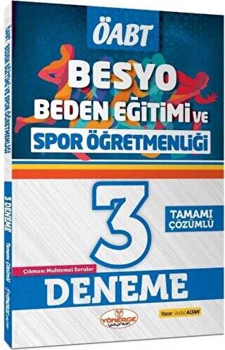 ÖABT Beden Eğitimi ve Spor Öğretmenliği 3 Deneme Çözümlü - 1