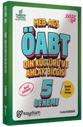 2025 ÖABT MEB-AGS Din Kültürü ve Ahlak Bilgisi Öğretmenliği 5 Deneme Çözümlü - 1