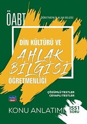 ÖABT Din Kültürü ve Ahlak Bilgisi Öğretmenliği - Öğretmenlik Alan Bilgisi - Konu Anlatımı - 1