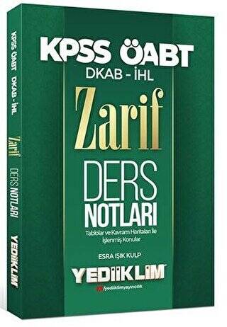 ÖABT DKAP İHL Zarif Ders Notları - 1