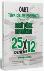 ÖABT Eski Türk Edebiyatı 25x12 Deneme Çözümlü - 1