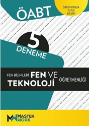 ÖABT Fen Bilimleri Fen ve Teknoloji Öğretmenliği 5 Deneme - 1