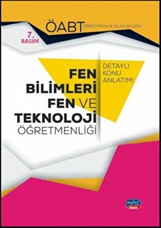 ÖABT Fen Bilimleri ve Teknoloji Öğretmenliği Konu Anlatımı - 1