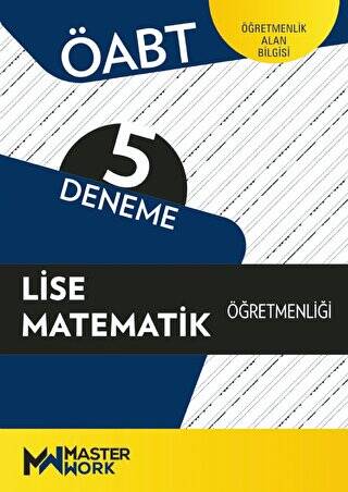 ÖABT Lise Matematik Öğretmenliği 5 Deneme - 1