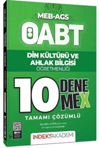 ÖABT MEB-AGS Din Kültürü ve Ahlak Bilgisi 10 Deneme X Çözümlü - 1