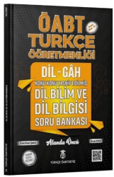 ÖABT MEB-AGS Türkçe Öğretmenliği Dilgah Dil Bilim ve Dil Bilgisi Soru Bankası - 1