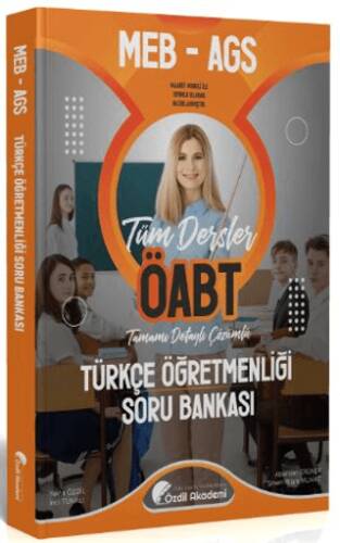 ÖABT MEB-AGS Türkçe Öğretmenliği Soru Bankası Çözümlü - 1