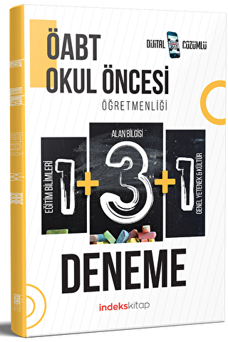 ÖABT Okul Öncesi Öğretmenliği 5 Deneme Dijital Çözümlü - 1