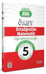 ÖABT Ortaöğretim Matematik Öğretmenliği Tamamı Çözümlü 5 Deneme Sınavı - 1