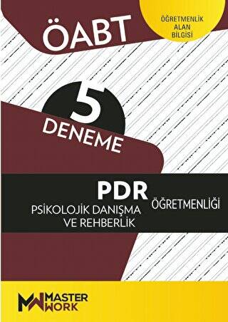 ÖABT - PDR - Psikolojik Danışma Ve Rehberlik Öğretmenliği 5 Deneme - 1