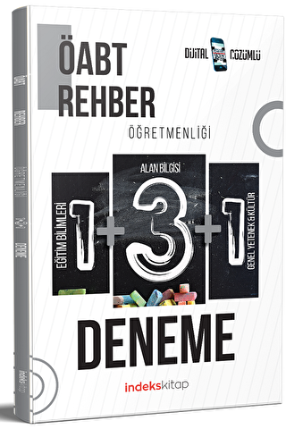 ÖABT Rehber Öğretmenliği 5 Deneme Dijital Çözümlü - 1