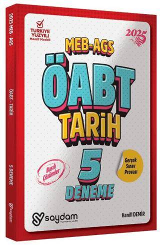 2025 ÖABT MEB-AGS Tarih Öğretmenliği 5 Deneme Çözümlü - 1