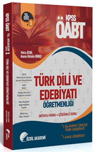 ÖABT Türk Dili ve Edebiyatı 1. Kitap Halk Edebiyatı Konu Anlatımlı Soru Bankası - 1