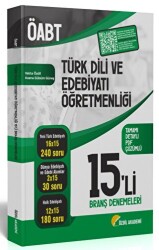 ÖABT Türk Dili ve Edebiyatı 15` li Deneme Çözümlü - 1