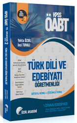 ÖABT Türk Dili ve Edebiyatı 2. Kitap Divan Edebiyatı Konu Anlatımlı Soru Bankası - 1