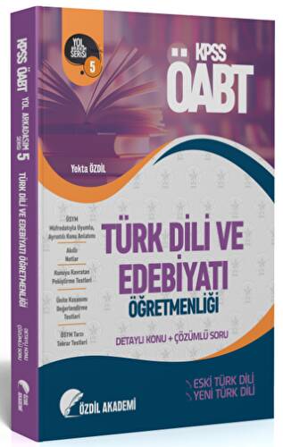 ÖABT Türk Dili ve Edebiyatı 5. Kitap Eski Yeni Türk Dili Konu Anlatımlı Soru Bankası - 1