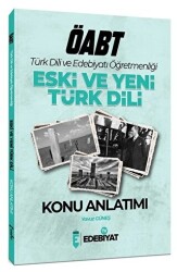 ÖABT Türk Dili ve Edebiyatı Eski ve Yeni Türk Dili Konu Anlatımı - 1