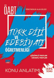 ÖABT Türk Dili ve Edebiyatı Öğretmenlik Alan Bilgisi Konu Anlatımı - 1