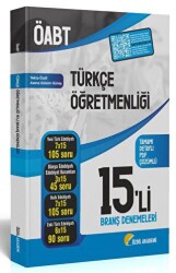 ÖABT Türkçe Öğretmenliği 15 li Deneme Çözümlü - 1