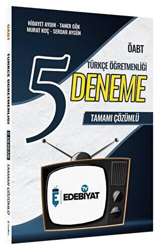 ÖABT Türkçe Öğretmenliği 5 Deneme Çözümlü - 1