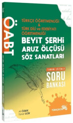 ÖABT Türkçe-Türk Dili Edebiyatı Öğretmenliği Beyit Şerhi-Aruz Ölçüsü-Söz Sanatları Soru Bankası - 1