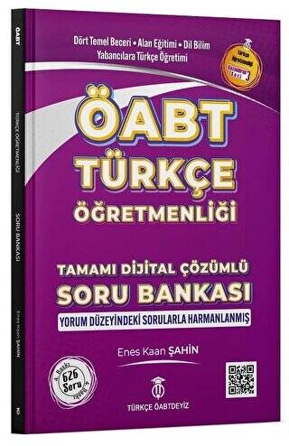 ÖABT Türkçe Öğretmenliği Soru Bankası Çözümlü Mor Kitap - - 1