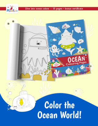 Ocean Colouring Book! - 1