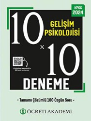 10X10 Gelişim Psikolojisi Deneme - 1
