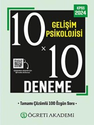 10X10 Gelişim Psikolojisi Deneme - 1